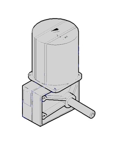 Моторедуктор CAT-X24 Came 119RIX024 в Брянске Запчасти для шлагбаумов и автоматики Pintop.ru