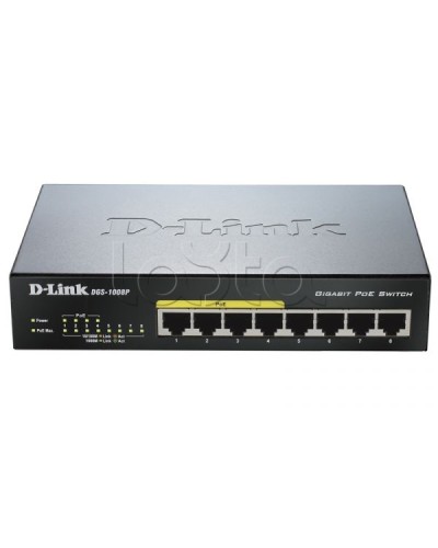 Коммутатор D-Link DGS-1008P/E1A в Брянске Коммутаторы Pintop.ru