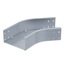 Угол горизонтальный 45 градусов 80х100, 1,2 мм DKC SCN810K