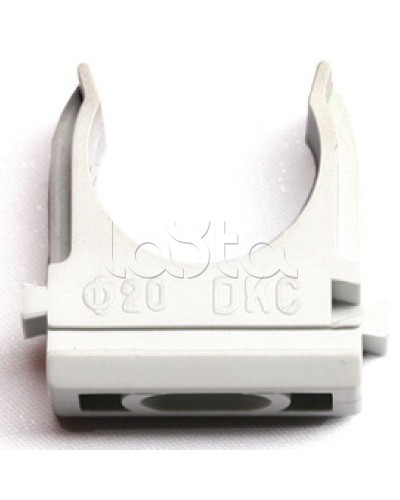 Держатель с защелкой, д.20 мм DKC 51020 в Брянске Держатели, клипсы, скобы Pintop.ru