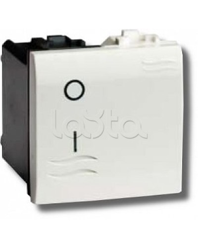 Выключатель двухполюсный белый 2 мод в Брянске Аксессуары для стоек и шкафов Pintop.ru