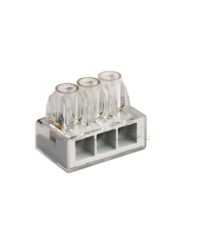 Колодка клеммная соединительная 3х4.5 мм. DKC B63 в Брянске Клеммные колодки Pintop.ru