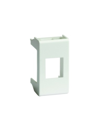 Адаптер для keystone, VIVA, 1 мод, цвет серый DKC 45107 в Брянске Аксессуары для стоек и шкафов Pintop.ru