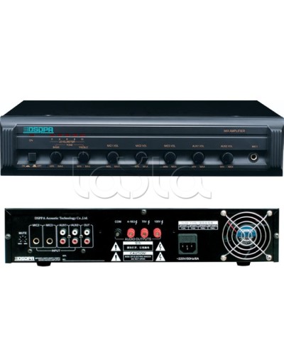 Микшер-усилитель DSPPA MP-300P в Брянске Система оповещения и трансляции Dsppa Pintop.ru