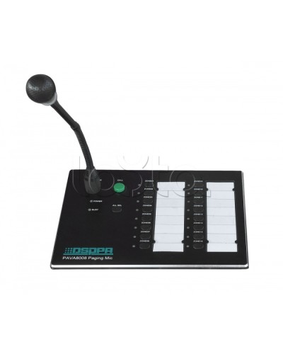 Консоль микрофонная DSPPA PAVA-8008 в Брянске Система оповещения и трансляции Dsppa Pintop.ru
