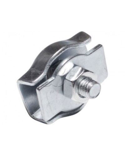 Зажим для троса одинарный Simplex (4 мм) EKF (zdts-4) в Брянске Крепежные изделия Pintop.ru