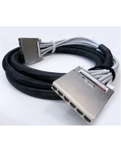 Сборка кабельная претерминированная Hyperline PPTR-CT-CSS/C6S-D-CSS/C6S-LSZH-6M-GY в Брянске Аксессуары для стоек и шкафов Pintop.ru