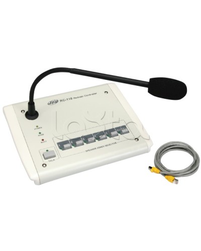 Станция настольная микрофонная JDM RC-110 в Брянске Микрофонные консоли и микрофоны Pintop.ru