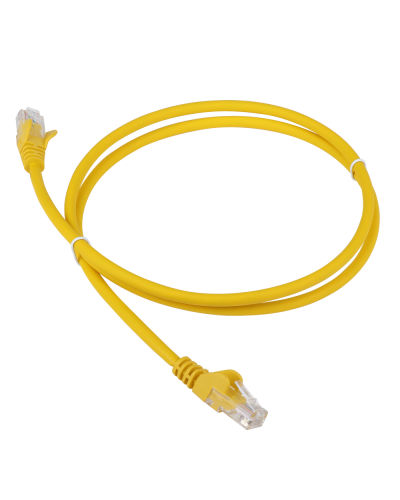 Патч-корд LANMASTER LSZH UTP кат.5e, 0.3 м, желтый LANMASTER LAN-PC45/U5E-0.3-YL в Брянске Патчкорды (медные) Pintop.ru
