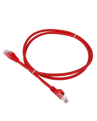Патч-корд LANMASTER LSZH UTP кат.5e, 11 м, красный LANMASTER LAN-PC45/U5E-11-RD в Брянске Патчкорды (медные) Pintop.ru
