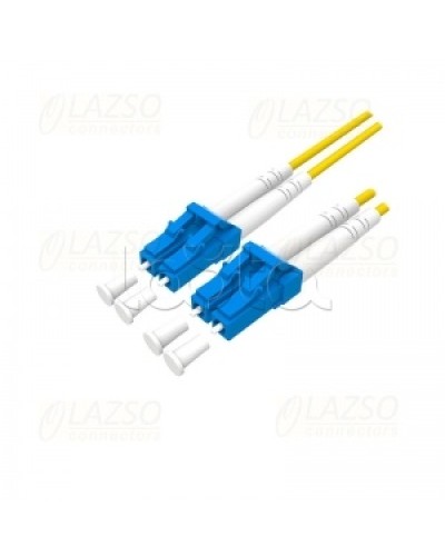 Патч-корд оптический Lazso PC-DU-LC/LC(3m) в Брянске Патч-корды и пигтейлы Pintop.ru