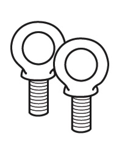 Комплект подъемных колец Legrand 020482 в Брянске Аксессуары для стоек и шкафов Pintop.ru