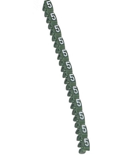 Маркер 5 4/6 ЗЕЛ CAB3 Legrand 038235 в Брянске Аксессуары для кабель-канала Pintop.ru