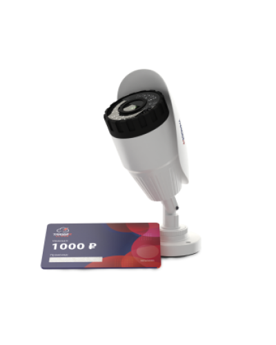 IP-камера видеонаблюдения уличная TRASSIR CloudBulletPoE в Брянске IP-камеры Pintop.ru