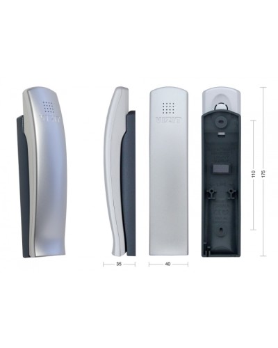 Трубка переговорная Vizit УКП-7M в Брянске Многоабонентные устройства Pintop.ru