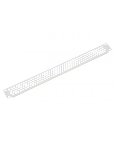 Фальшпанель в шкаф 19 1U перфорированная ЦМО ФП-1.4-9005 в Брянске Аксессуары для стоек и шкафов Pintop.ru